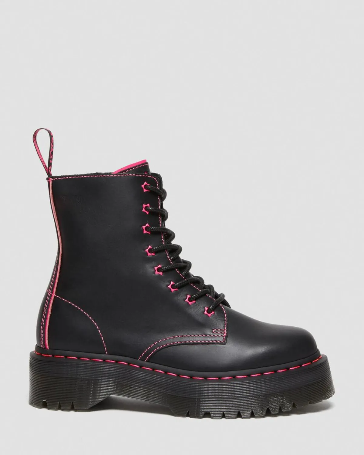 Fashion Jadon II Neon Ster Leren Platform Laarzen GIFTS Platform Laarzen