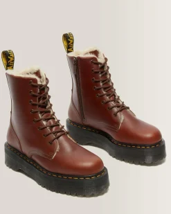 Store Jadon Imitatiebont Gevoerde Platform Laarzen WOMENS Winter Stijlen|Laarzen
