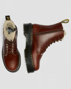 Store Jadon Imitatiebont Gevoerde Platform Laarzen WOMENS Winter Stijlen|Laarzen