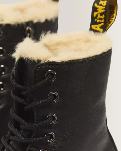 Sale Jadon Imitatiebont Gevoerde Leren Platformlaarzen WOMENS Winter Stijlen|Laarzen