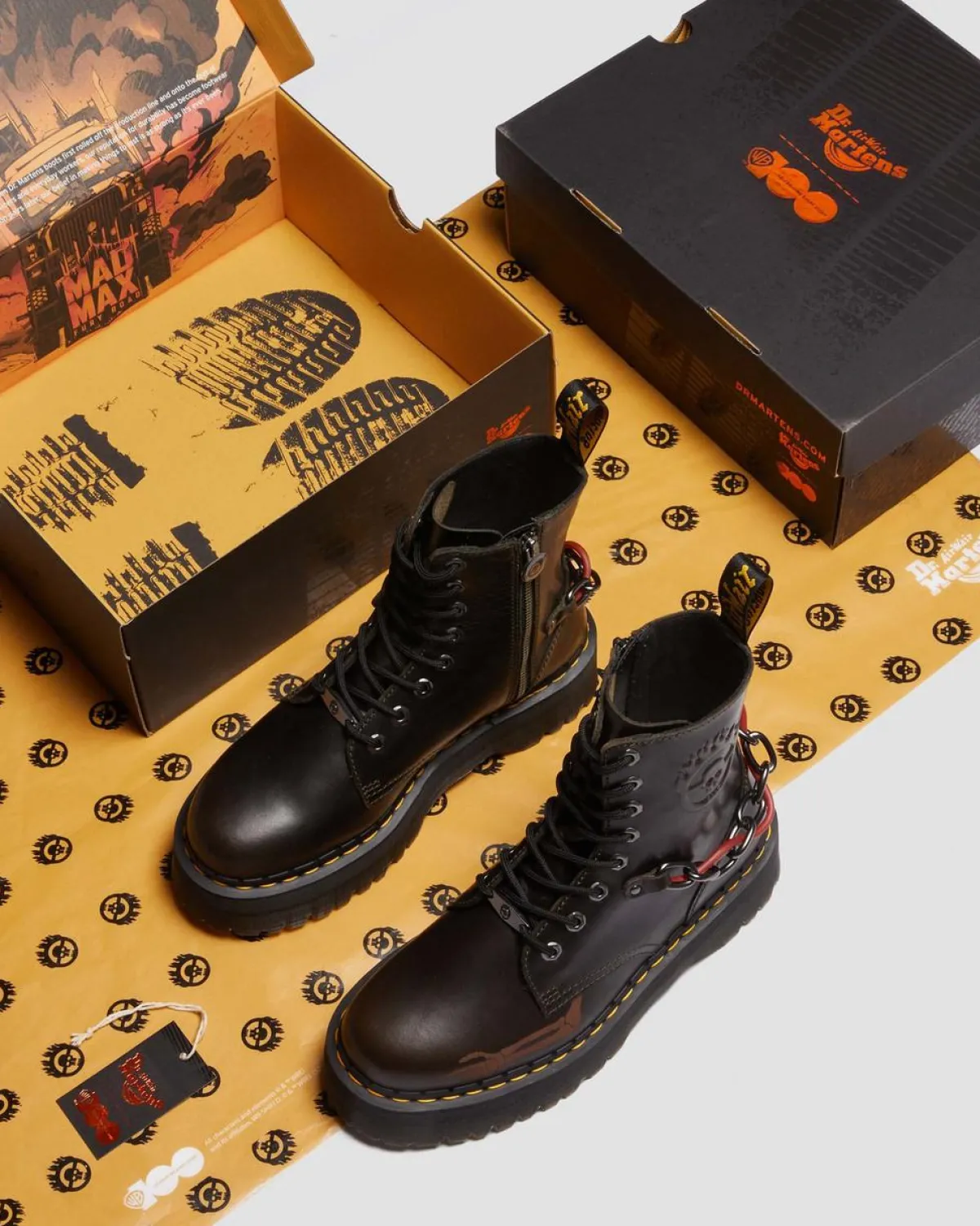 Best Sale Jadon Mad Max Leren Laarzen UNISEX Nieuw Binnen|Platform Laarzen