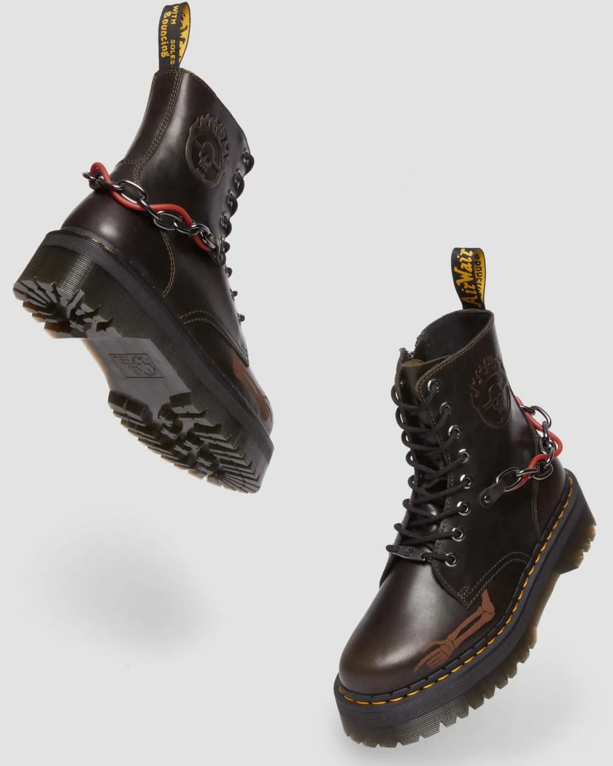 Best Sale Jadon Mad Max Leren Laarzen UNISEX Nieuw Binnen|Platform Laarzen