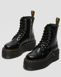 Store Jadon Max Buttero Leren Platformlaarzen UNISEX Veterlaarzen|Enkellaarzen