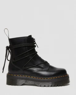 Outlet Jarrick II Leren Platform Veterlaarzen GIFTS Trending Stijlen|Platform Laarzen