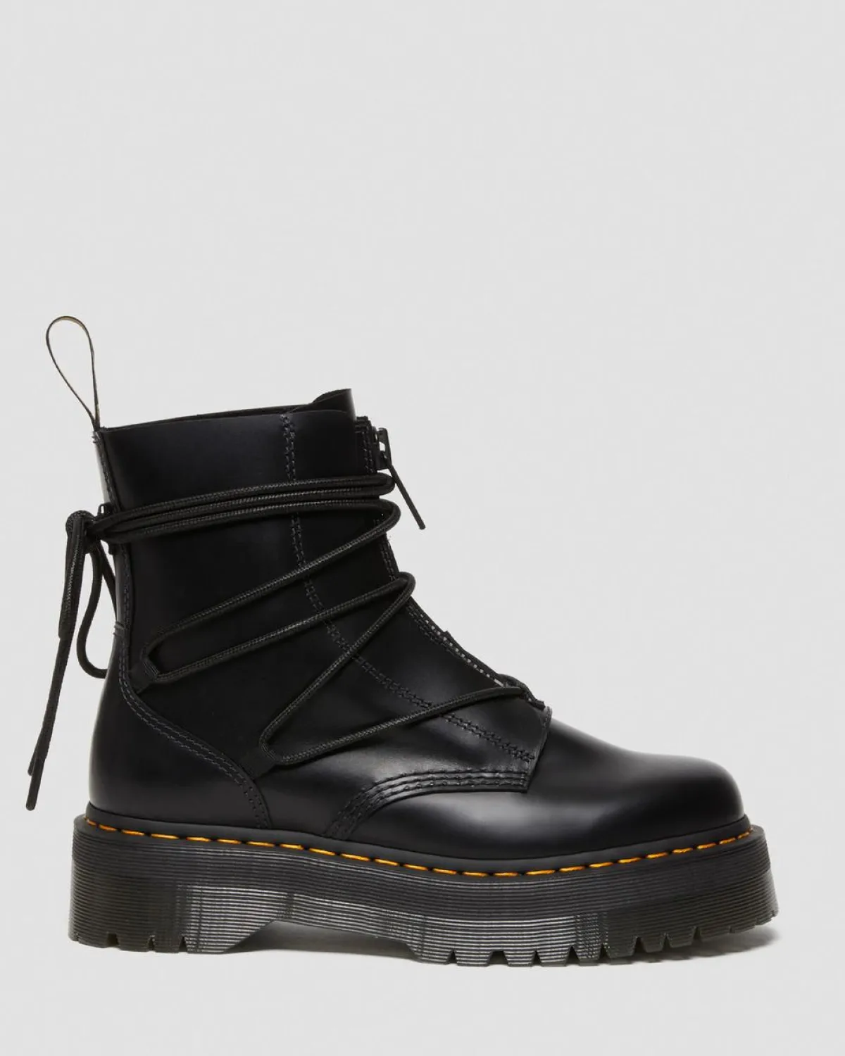 Outlet Jarrick II Leren Platform Veterlaarzen GIFTS Trending Stijlen|Platform Laarzen