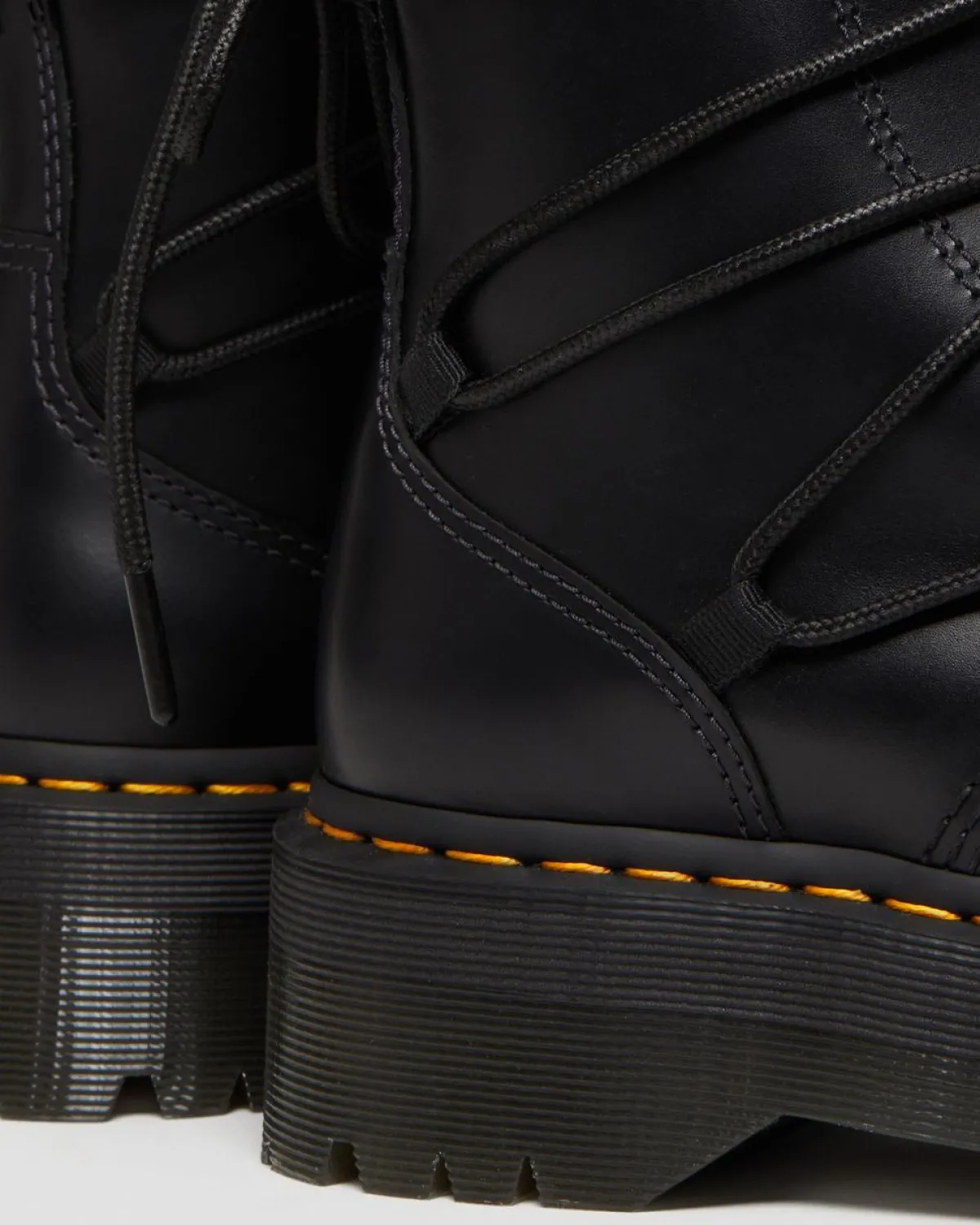 Outlet Jarrick II Leren Platform Veterlaarzen GIFTS Trending Stijlen|Platform Laarzen