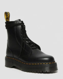 Online Jarrick Smooth Leren Platform Schoenen WOMENS Platform Laarzen|Laarzen