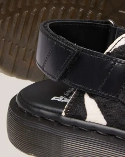 Fashion Jorge II Hair-On Koeienprint Mules MENS Sandalen|Schoenen