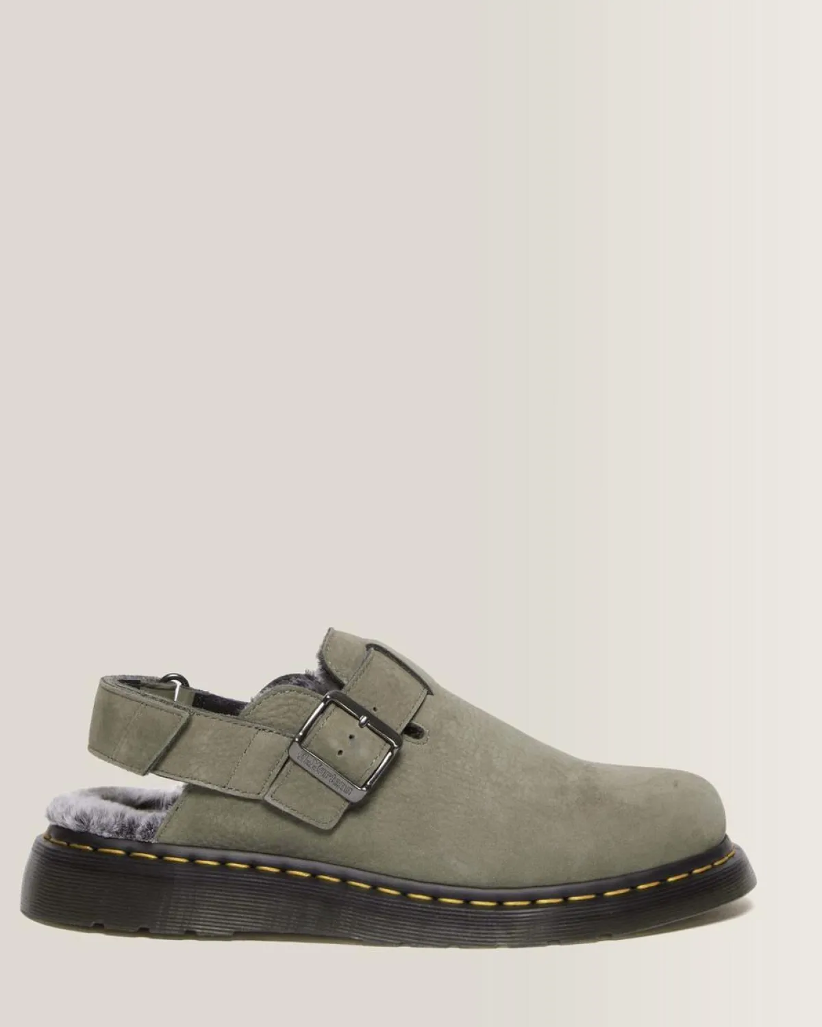 Shop Jorge II Imitatiebont Gevoerde Mules UNISEX Suède|Nieuw Binnen