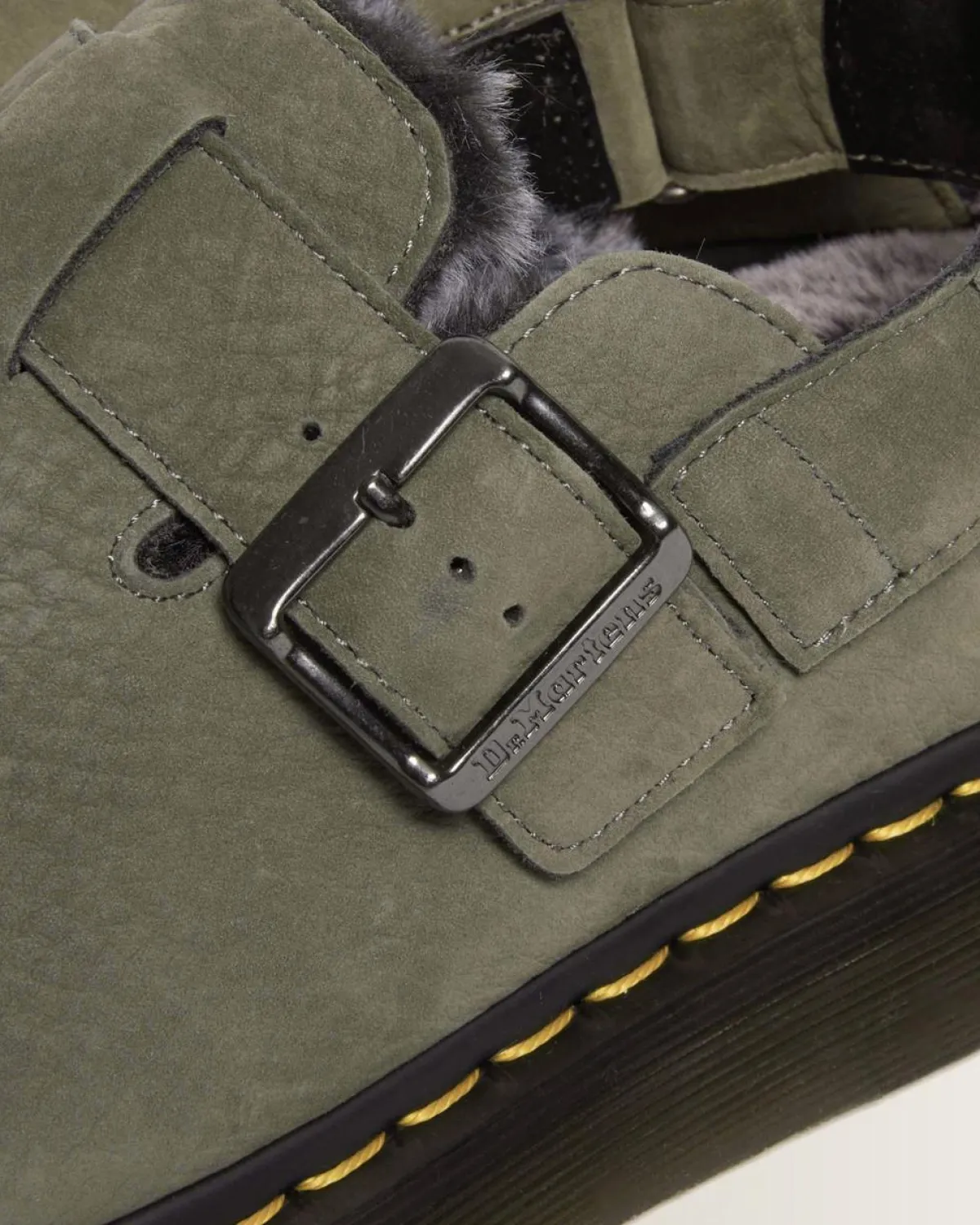 Shop Jorge II Imitatiebont Gevoerde Mules UNISEX Suède|Nieuw Binnen