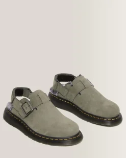 Shop Jorge II Imitatiebont Gevoerde Mules UNISEX Suède|Nieuw Binnen