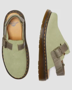 Cheap Jorge II Suède & Leren Slingback Mules MENS Suède|Casual Stijlen