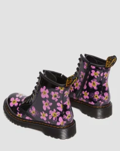 Hot Junior 1460 Floral Lak Laarzen KIDS Sale Voor Kinderen|Meisjes Schoolschoenen