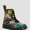 Clearance Junior 1460 Floral Mash Up Hydro Leren Veterlaarzen UNISEX Sale Voor Kinderen|Meisjes Schoolschoenen