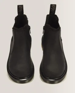 Flash Sale Junior 2976 Leonore Imitatiebont Gevoerde Chelsea Boots KIDS Laarzen|Meisjes