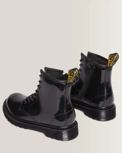 Hot Junior 1460 Regenboog Leren Veterlaarzen KIDS Laarzen|Jongens