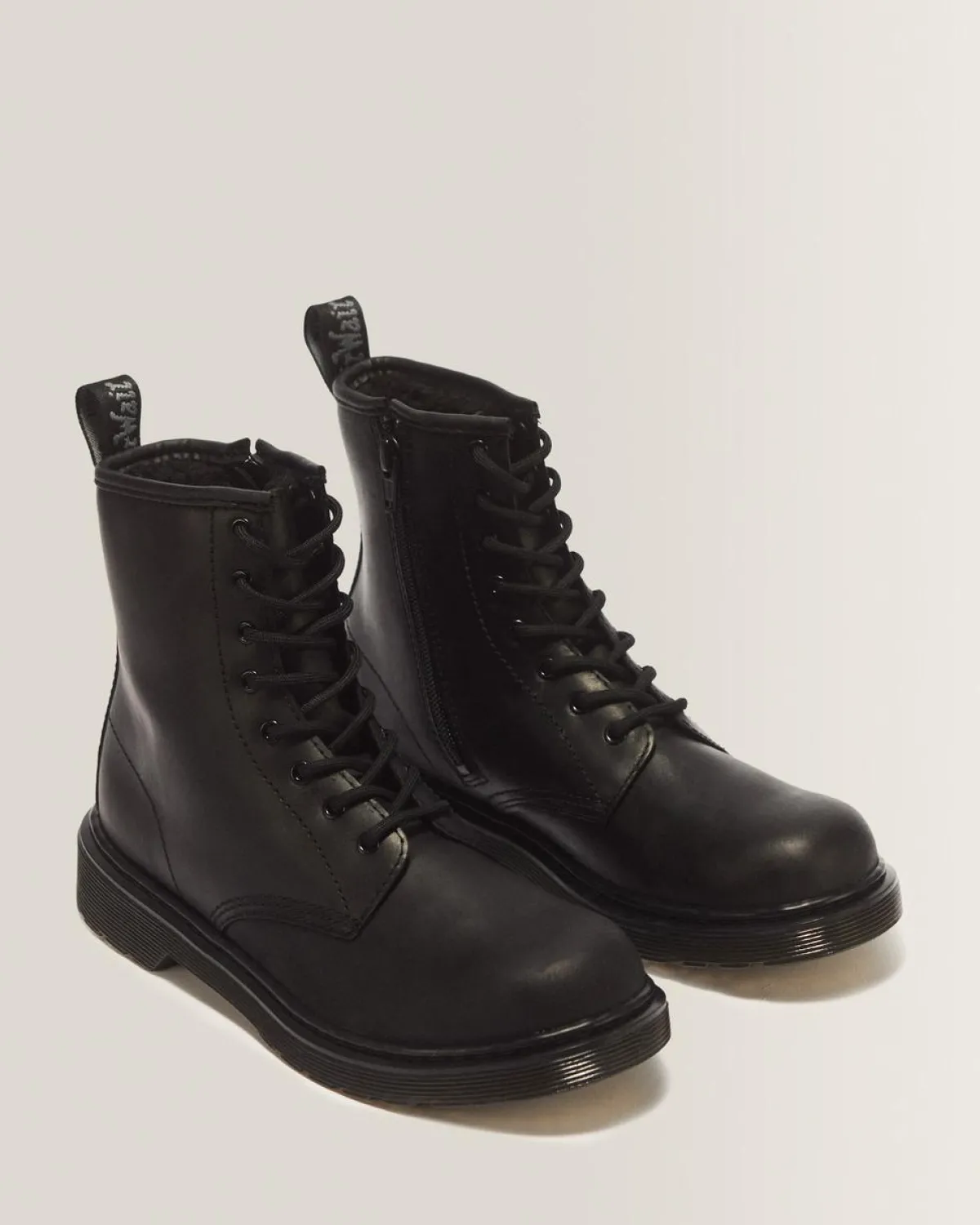Cheap Junior 1460 Serena Imitatiebont gevoerde Leren laarzen KIDS Laarzen|Meisjes
