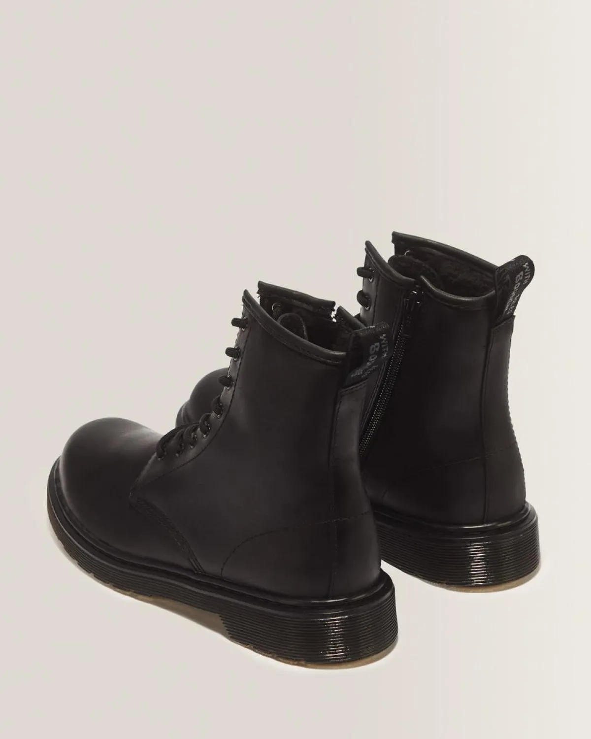 Cheap Junior 1460 Serena Imitatiebont gevoerde Leren laarzen KIDS Laarzen|Meisjes