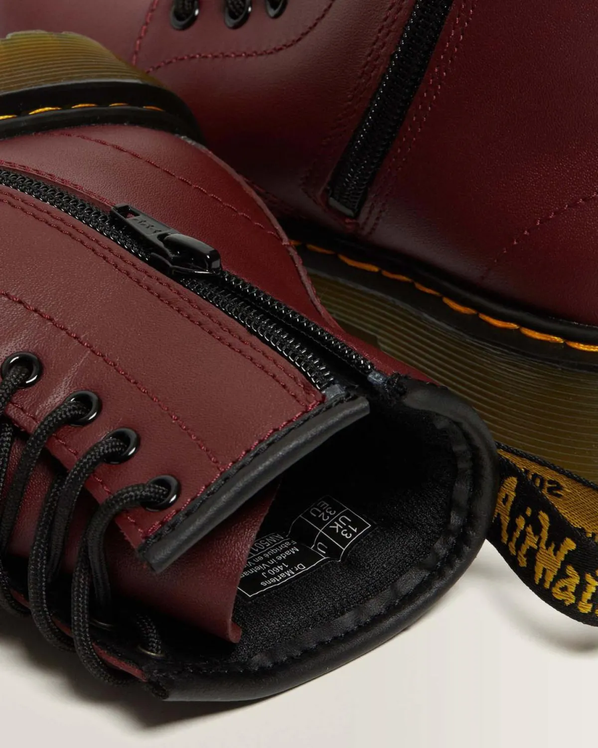 Sale Junior 1460 Softy T Leren Veterlaarzen KIDS Meisjes Schoolschoenen|Laarzen