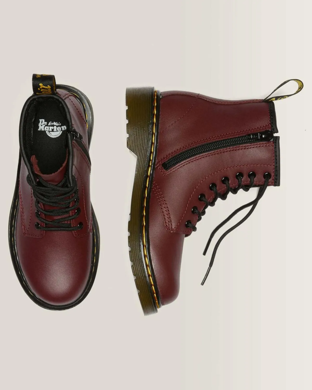 Sale Junior 1460 Softy T Leren Veterlaarzen KIDS Meisjes Schoolschoenen|Laarzen
