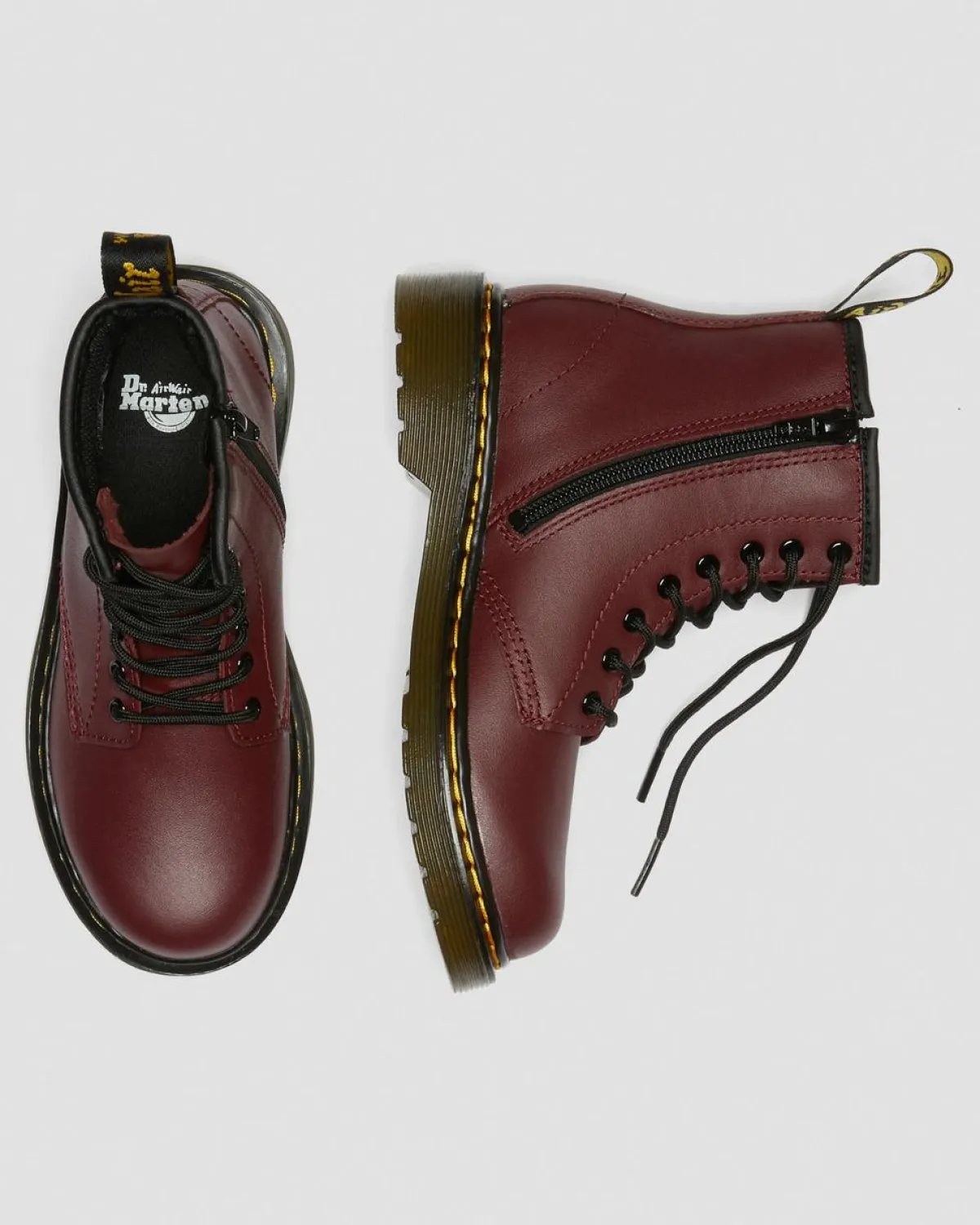Sale Junior 1460 Softy T Leren Veterlaarzen KIDS Meisjes Schoolschoenen|Laarzen