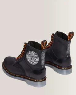 Clearance 1460 King Nerd Leren Laars UNISEX Enkellaarzen|Veterlaarzen