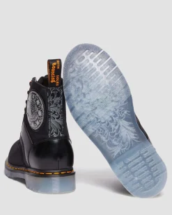 Clearance 1460 King Nerd Leren Laars UNISEX Enkellaarzen|Veterlaarzen