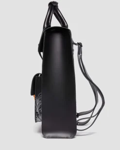 New King Nerd Leren Rugzak UNISEX Tassen|Rugzakken