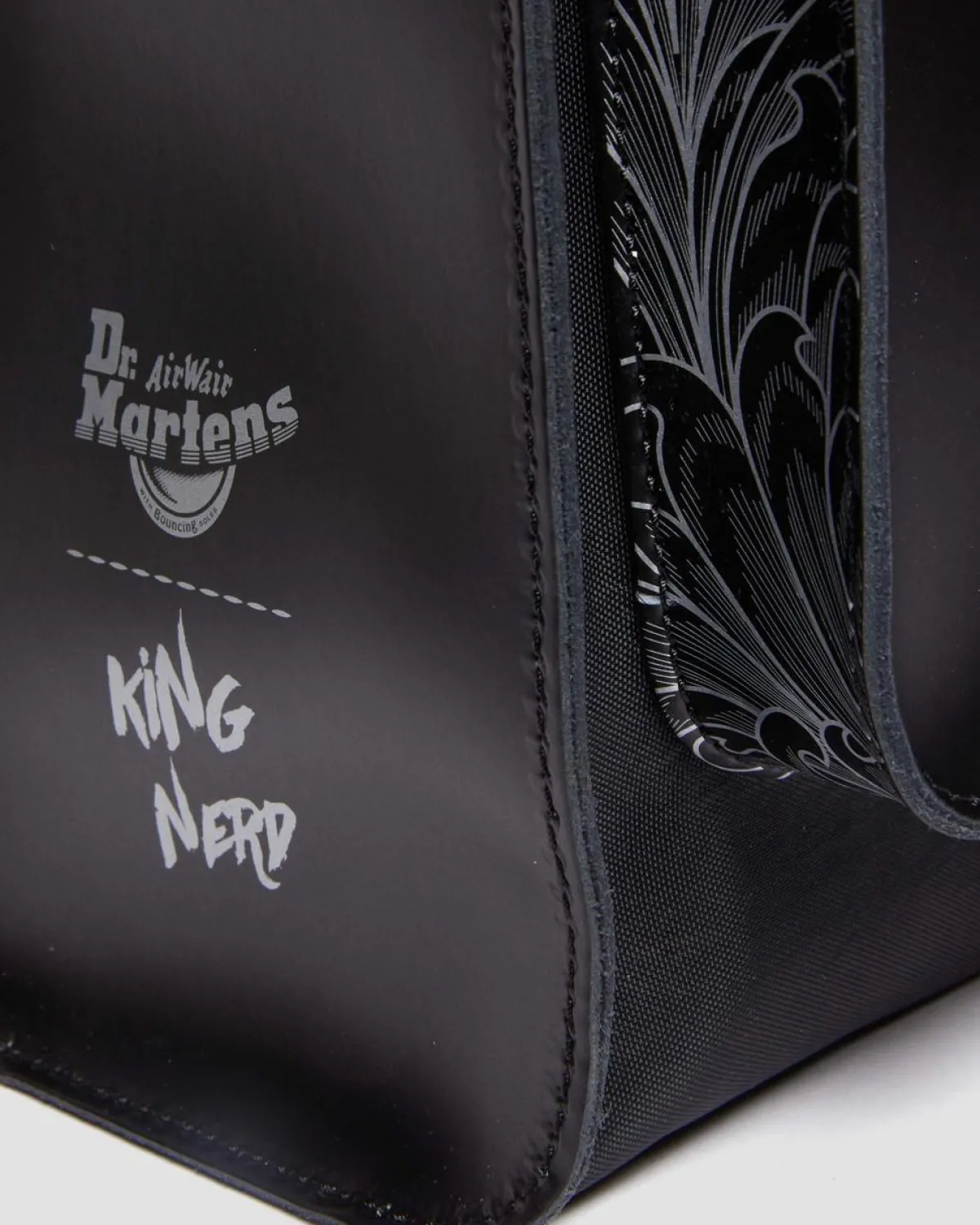 New King Nerd Leren Rugzak UNISEX Tassen|Rugzakken