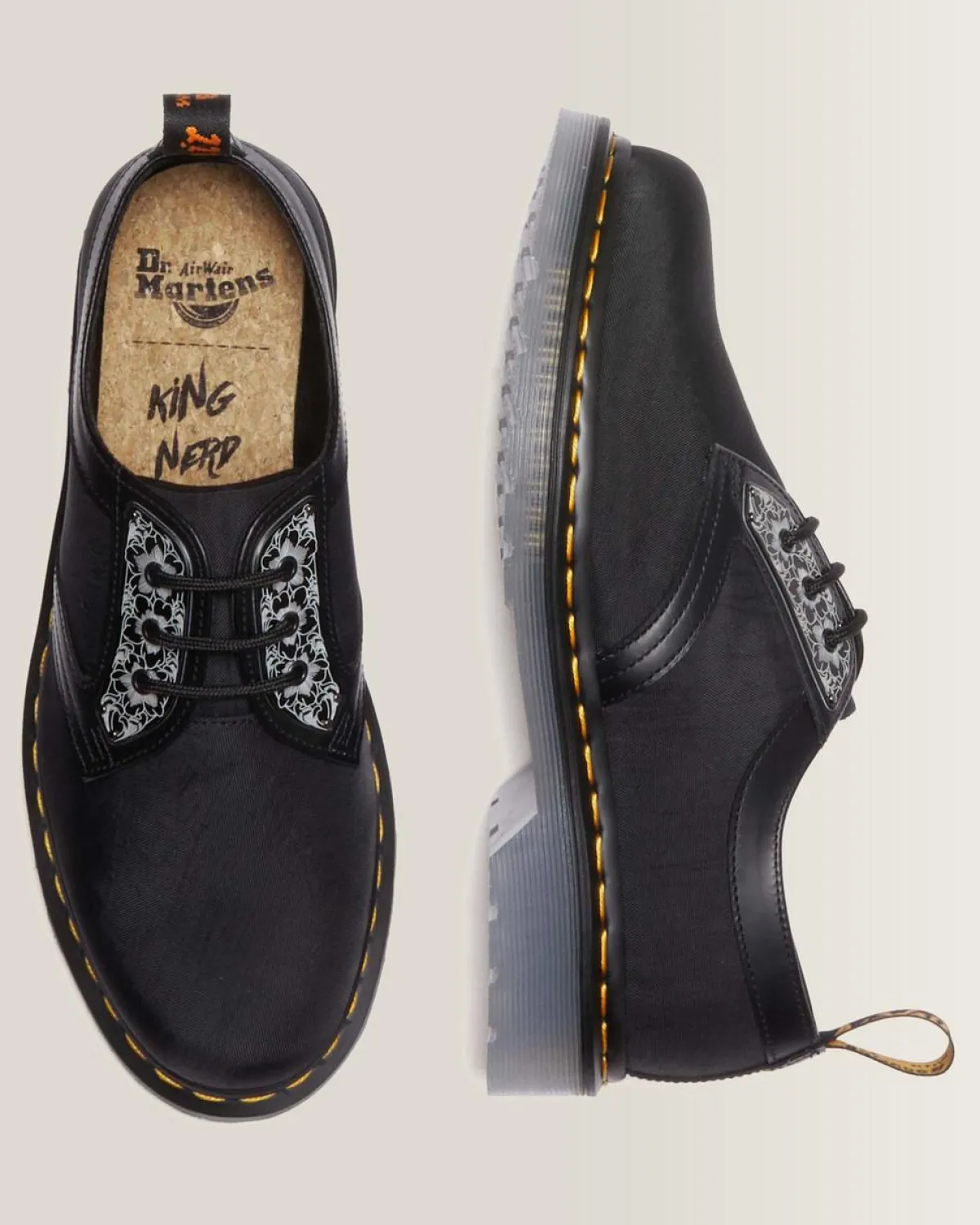 Best Sale 1461 King Nerd Leren Schoenen UNISEX Veterschoenen|Schoenen