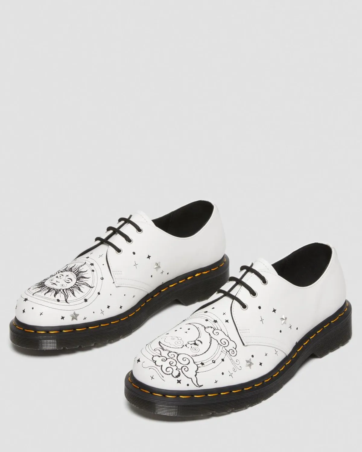Online 1461 Kosmisch Geborduurd Leren Schoenen GIFTS Originals|Veterschoenen