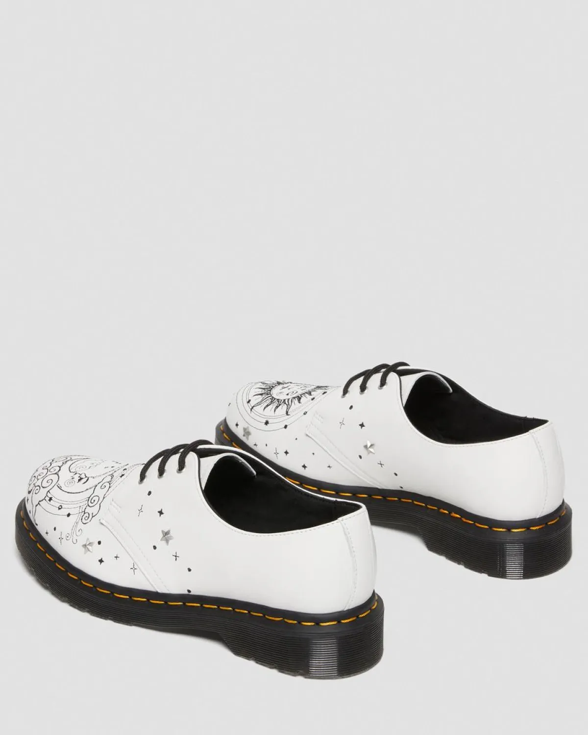 Online 1461 Kosmisch Geborduurd Leren Schoenen GIFTS Originals|Veterschoenen