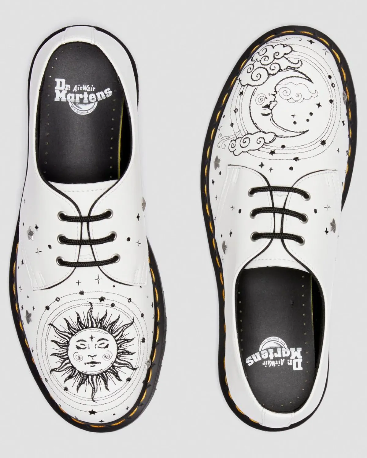 Online 1461 Kosmisch Geborduurd Leren Schoenen GIFTS Originals|Veterschoenen