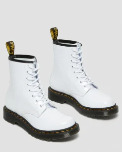 Cheap 1460 Lakleren Krokodillen Reliëf Laarzen WOMENS Dames Sale|Veterlaarzen