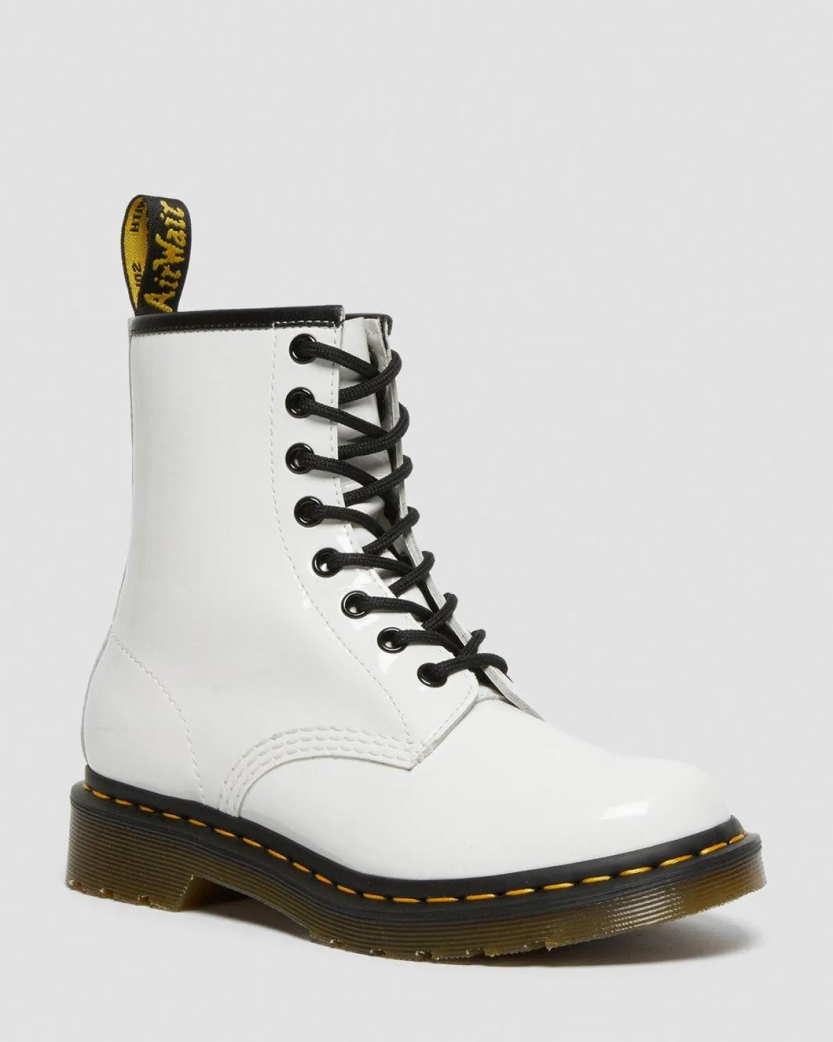 Outlet 1460 Lakleren Veterlaarzen WOMENS Veterlaarzen|Enkellaarzen