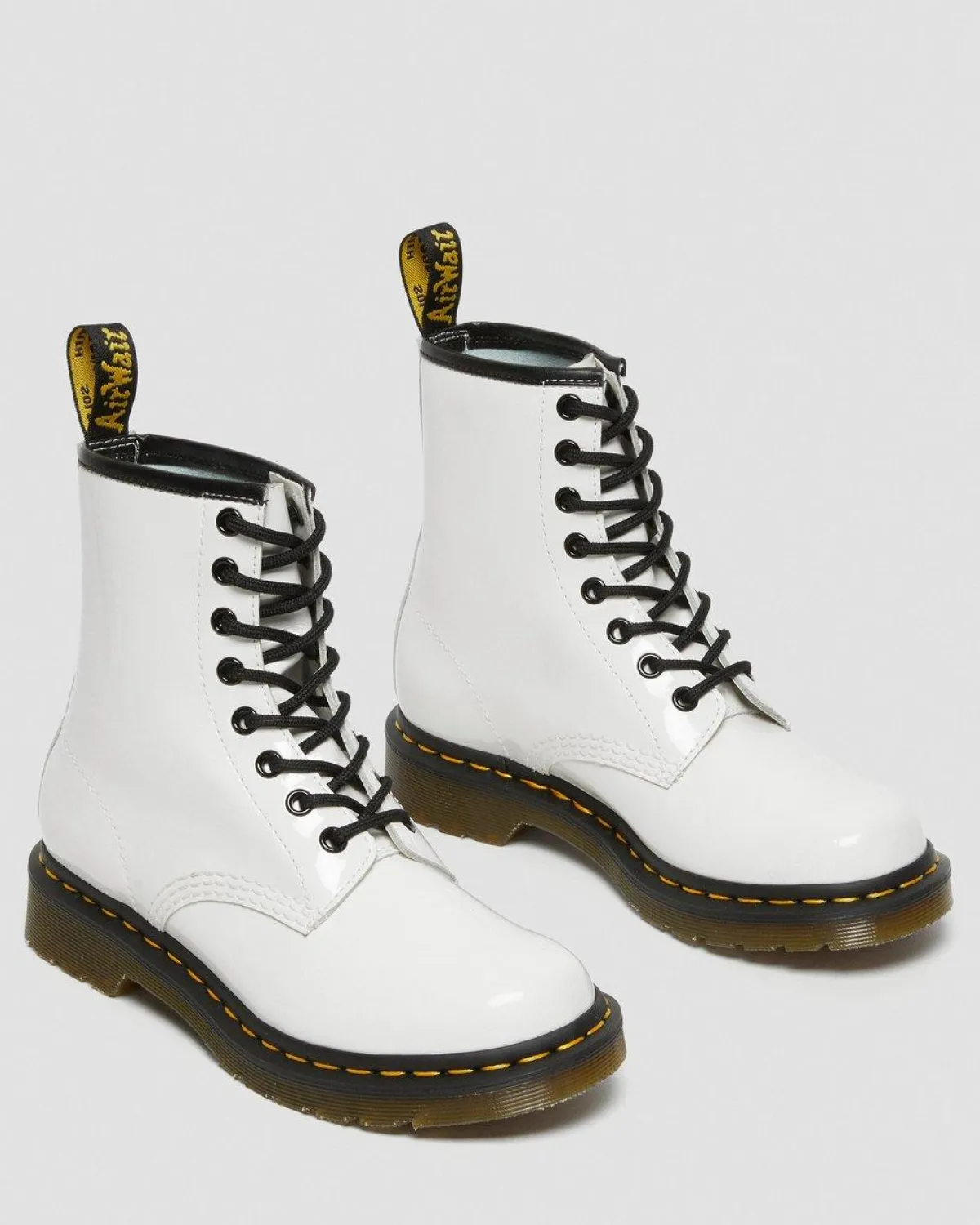 Outlet 1460 Lakleren Veterlaarzen WOMENS Veterlaarzen|Enkellaarzen