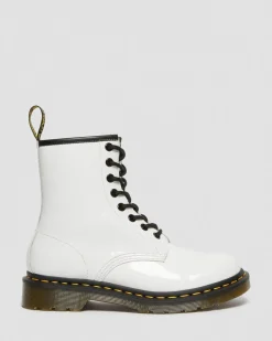 Outlet 1460 Lakleren Veterlaarzen WOMENS Veterlaarzen|Enkellaarzen