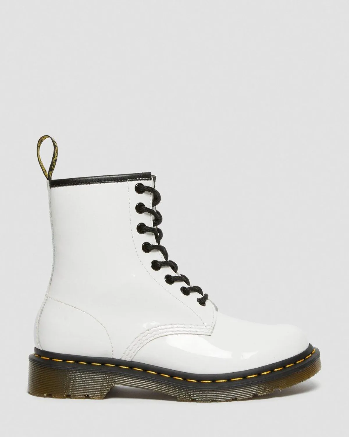 Outlet 1460 Lakleren Veterlaarzen WOMENS Veterlaarzen|Enkellaarzen