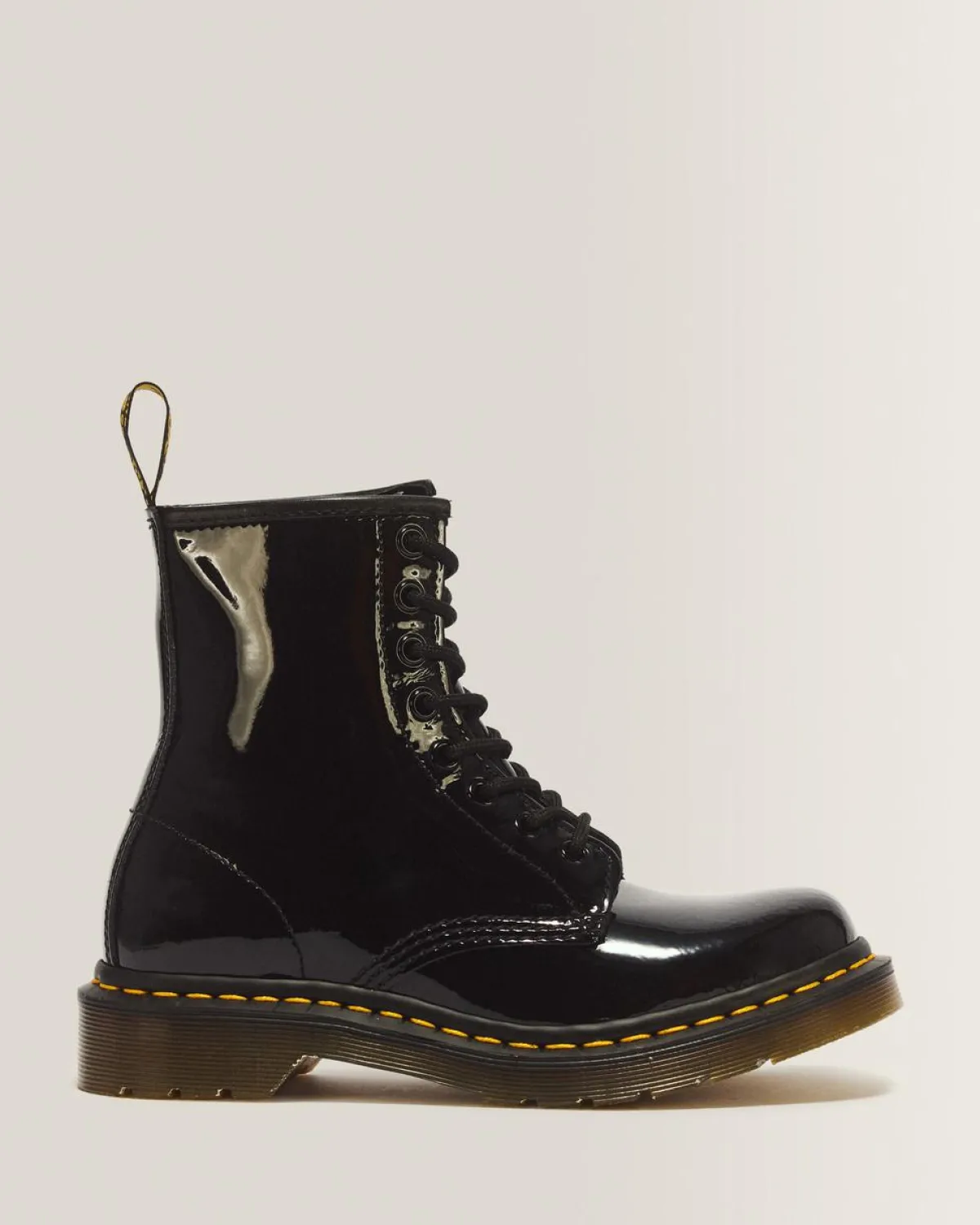 Best 1460 Lakleren Veterlaarzen WOMENS Veterlaarzen|Enkellaarzen