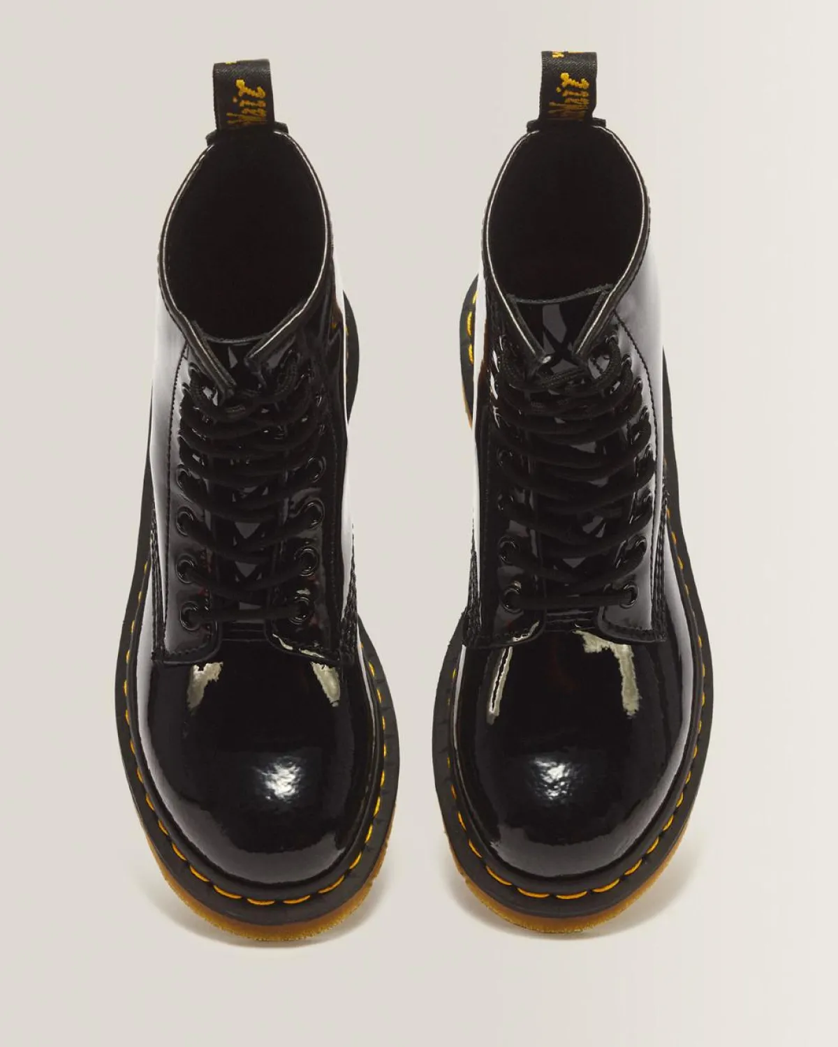 Best 1460 Lakleren Veterlaarzen WOMENS Veterlaarzen|Enkellaarzen