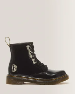 Best Sale 1460 Lakleren Veterlaarzen voor Kinderen KIDS Meisjes Schoolschoenen|Jongens Schoolschoenen