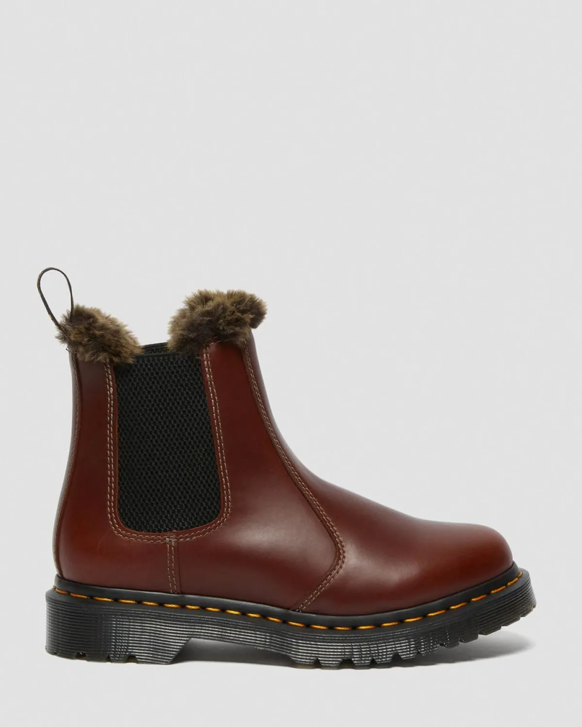 Cheap 2976 Leonore Abruzzo Imitatiebont Gevoerde Chelsea Laarzen GIFTS Chelsea Boots|Laarzen