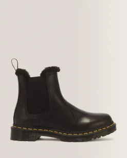 Hot 2976 Leonore Imitatiebont Gevoerde Chelsea Laarzen UNISEX Enkellaarzen|Chelsea Boots