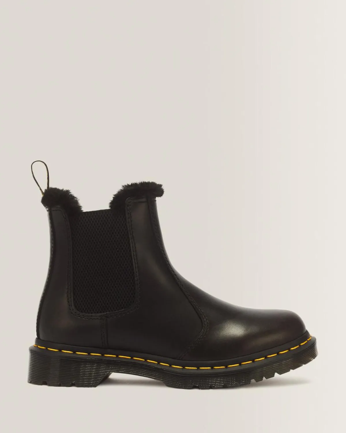 Hot 2976 Leonore Imitatiebont Gevoerde Chelsea Laarzen UNISEX Enkellaarzen|Chelsea Boots