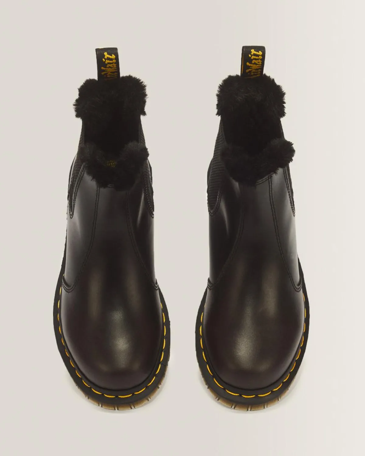 Hot 2976 Leonore Imitatiebont Gevoerde Chelsea Laarzen UNISEX Enkellaarzen|Chelsea Boots