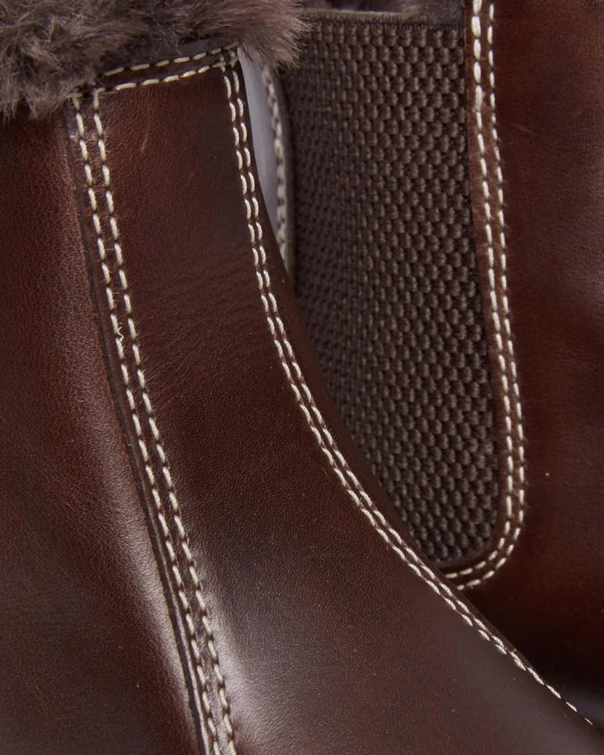 New 2976 Leonore Imitatiebont Gevoerde Chelsea Boots UNISEX Enkellaarzen|Chelsea Boots
