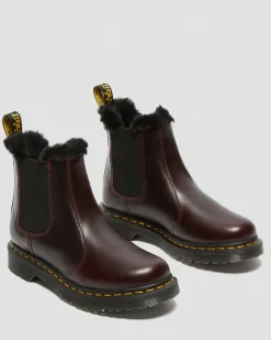 Shop 2976 Leonore Imitatiebont Gevoerde Chelsea Laarzen UNISEX Enkellaarzen|Chelsea Boots
