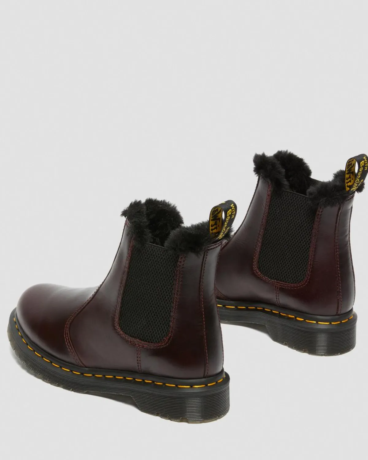 Shop 2976 Leonore Imitatiebont Gevoerde Chelsea Laarzen UNISEX Enkellaarzen|Chelsea Boots