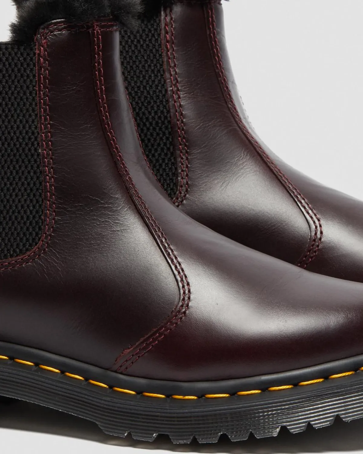 Shop 2976 Leonore Imitatiebont Gevoerde Chelsea Laarzen UNISEX Enkellaarzen|Chelsea Boots