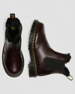 Shop 2976 Leonore Imitatiebont Gevoerde Chelsea Laarzen UNISEX Enkellaarzen|Chelsea Boots